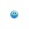 Préservatif lubrifié en latex smiley x 1 couleur aléatoire 54mm 